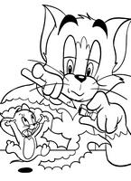 kolorowanki Tom i Jerry malowanki do wydruku numer 5